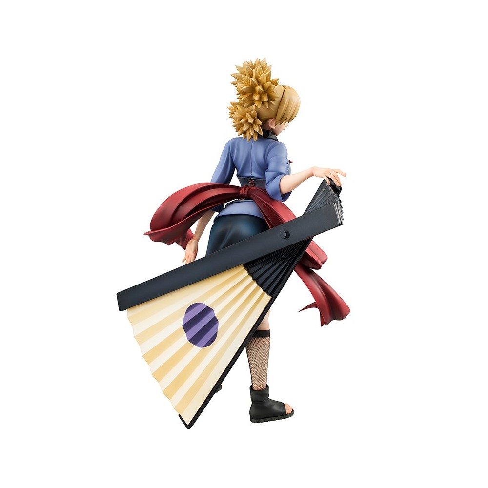 MEGAHOUSE NARUTO GALS SERIES - TEMARI STATUE 21 CM FIGURE