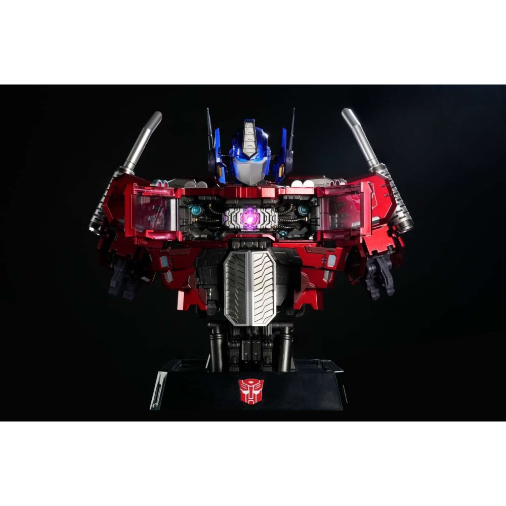 SENTINEL TRANSFORMERS BUST GENERATION OPTIMUS PRIME MECHANIC BUST FIGURE