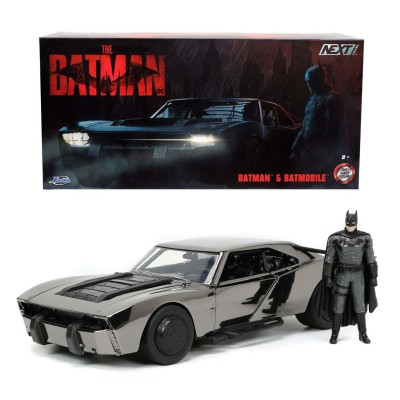 JADA TOYS THE BATMAN - BATMAN AND BATMOBILE COMICON 2022 LTD DIE CAST 1/24 MODEL