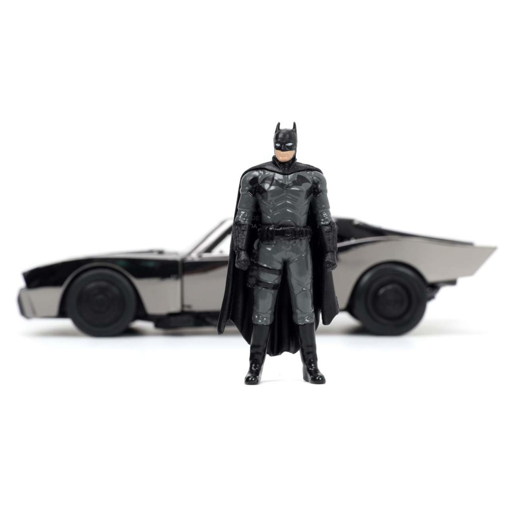 JADA TOYS THE BATMAN - BATMAN AND BATMOBILE COMICON 2022 LTD DIE CAST 1/24 MODEL