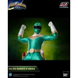THREEZERO POWER RANGERS ZEO RANGER IV GREEN 30CM ACTION FIGURE