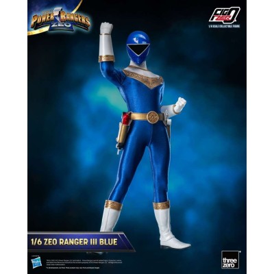 POWER RANGERS ZEO RANGER III BLUE 30CM ACTION FIGURE THREEZERO
