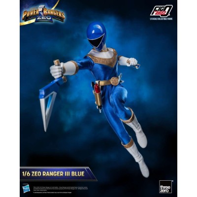 POWER RANGERS ZEO RANGER III BLUE 30CM ACTION FIGURE THREEZERO