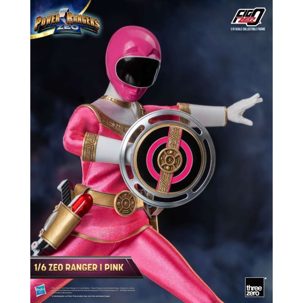 POWER RANGERS ZEO RANGER I PINK 30CM ACTION FIGURE THREEZERO