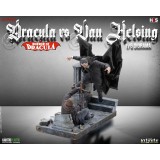 INFINITE STATUE HORROR OF DRACULA - DRACULA VS VAN HELSING STATUE FIGURE