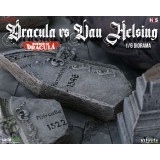 HORROR OF DRACULA - DRACULA VS VAN HELSING STATUA FIGURE INFINITE STATUE