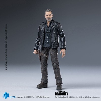 THE WALKING DEAD EXQUISITE NEGAN DEAD CITY ACTION FIGURE HIYA TOYS