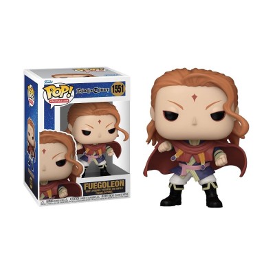 FUNKO FUNKO POP! BLACK CLOVER FUEGOLEON BOBBLE HEAD FIGURE