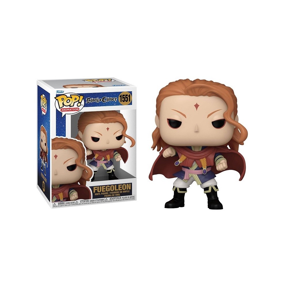FUNKO FUNKO POP! BLACK CLOVER FUEGOLEON BOBBLE HEAD FIGURE