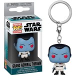 STAR WARS AHSOKA GRAND ADMIRAL THRAWN POCKET POP! KEYCHAIN PORTACHIAVI FUNKO