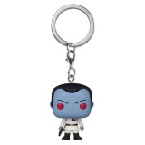 STAR WARS AHSOKA GRAND ADMIRAL THRAWN POCKET POP! KEYCHAIN PORTACHIAVI FUNKO