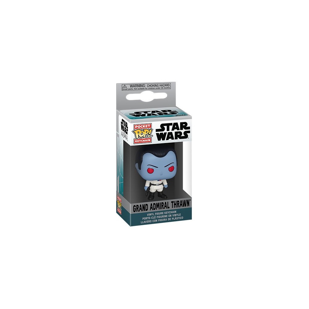 FUNKO STAR WARS AHSOKA GRAND ADMIRAL THRAWN POCKET POP! KEYCHAIN