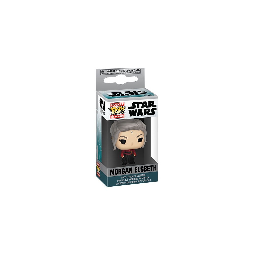 STAR WARS AHSOKA MORGAN ELSBETH POCKET POP! KEYCHAIN PORTACHIAVI FUNKO