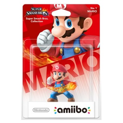 SUPER SMASH BROS COLLECTION AMIIBO N.1 MARIO NINTENDO