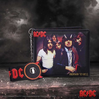AC/DC HIGHWAY TO HELL WALLET PORTAFOGLIO NEMESIS NOW