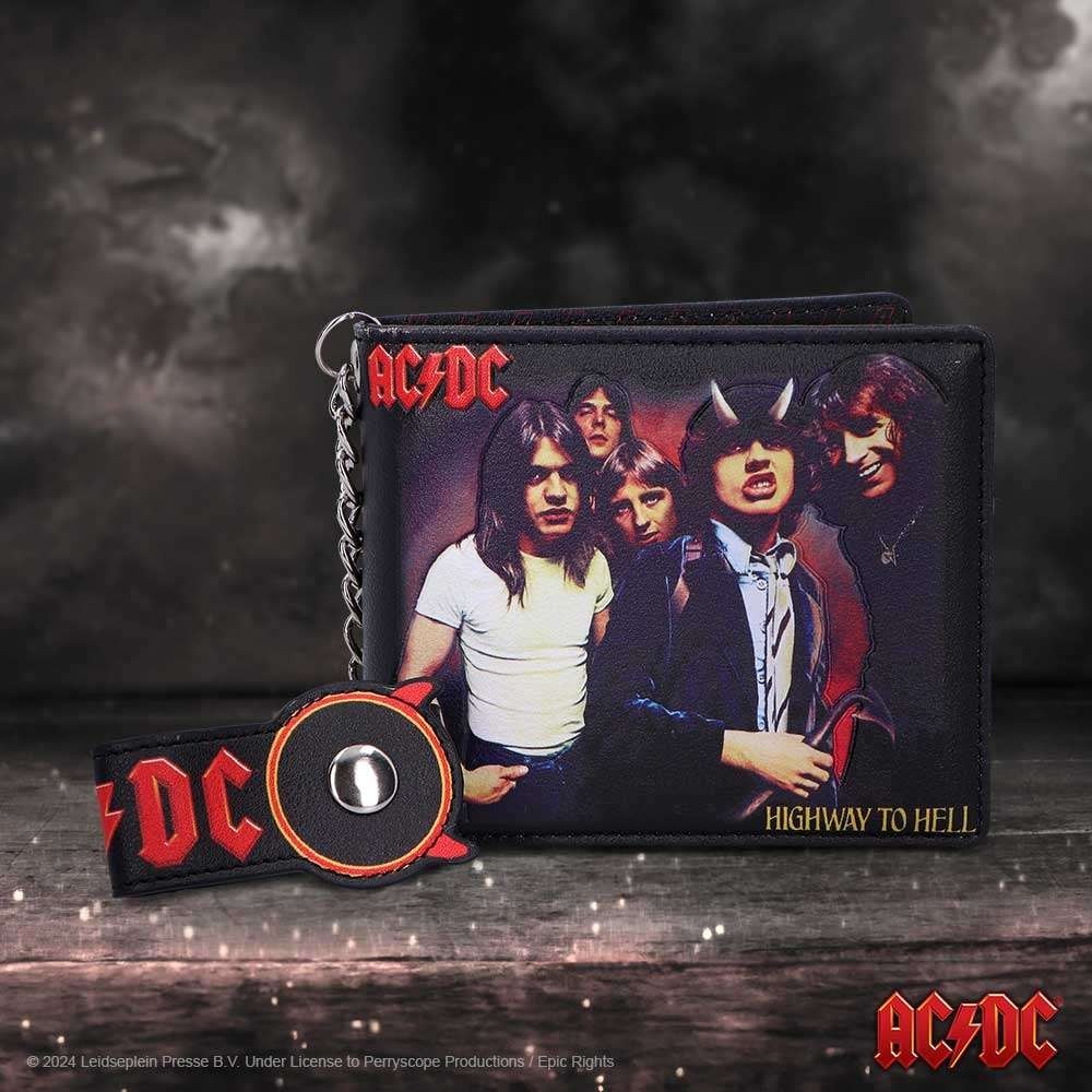 AC/DC HIGHWAY TO HELL WALLET PORTAFOGLIO NEMESIS NOW