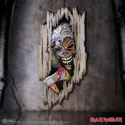 IRON MAIDEN EDDIE KILLERS WALL PLAQUE REPLICA NEMESIS NOW