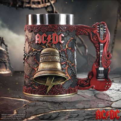 AC/DC HELLS BELLS TANKARD RESIN BOCCALE NEMESIS NOW