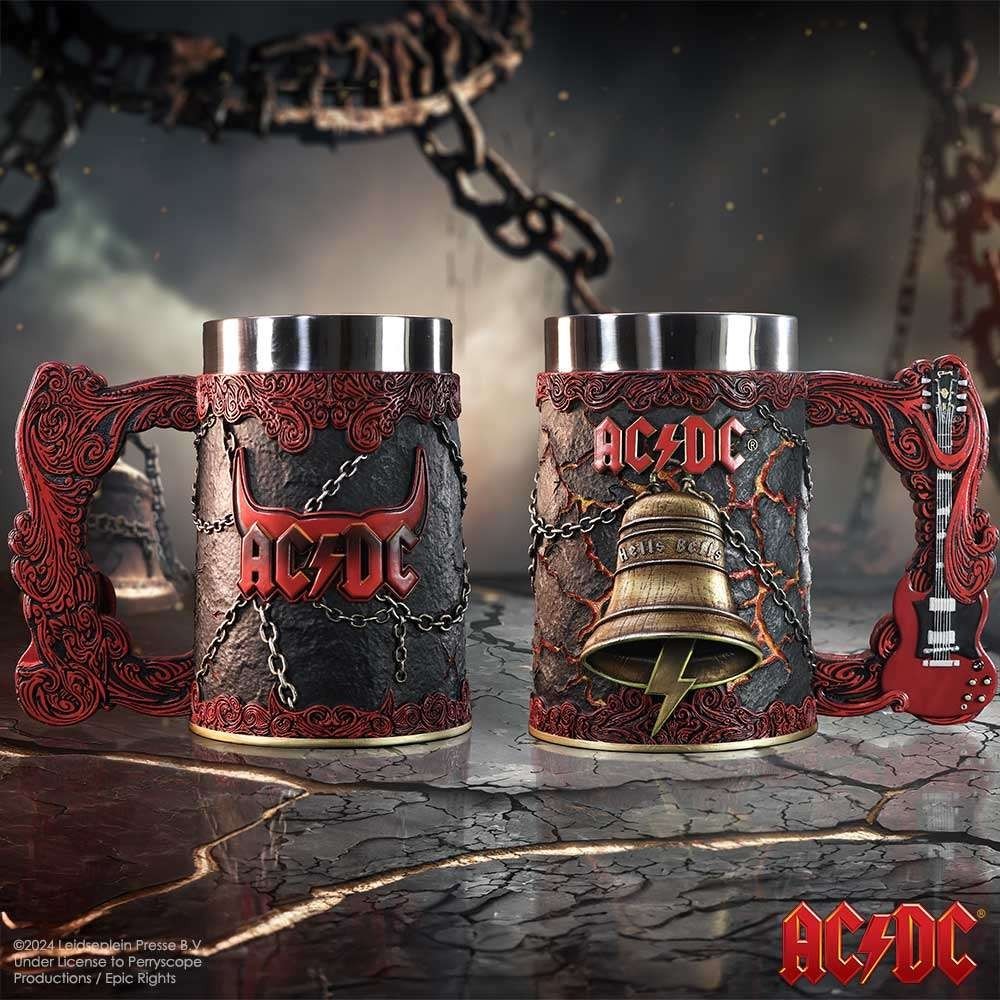 NEMESIS NOW AC/DC HELLS BELLS TANKARD RESIN