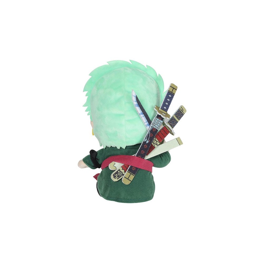 ONE PIECE RORONOA ZORO 25CM PELUCHE FIGURE SAKAMI MERCHANDISE