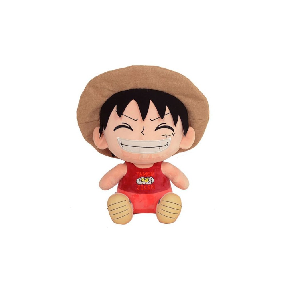 SAKAMI MERCHANDISE ONE PIECE LUFFY TAMGO JIKEN 25CM PLUSH FIGURE