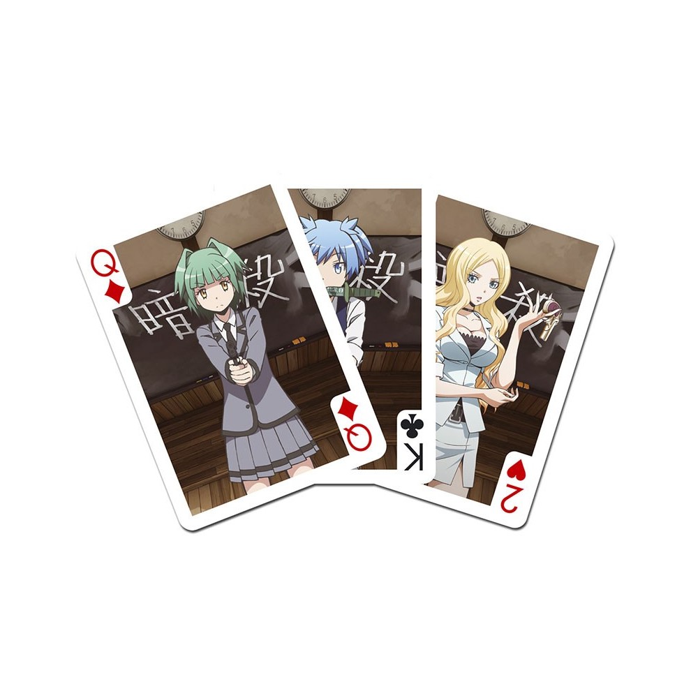 ASSASSINATION CLASSROOM POKER PLAYING CARDS MAZZO CARTE DA GIOCO SAKAMI MERCHANDISE