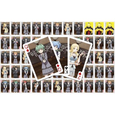 ASSASSINATION CLASSROOM POKER PLAYING CARDS MAZZO CARTE DA GIOCO SAKAMI MERCHANDISE
