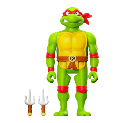 TEENAGE MUTANT NINJA TURTLES REACTION RAFFAELLO ACTION FIGURE SUPER7