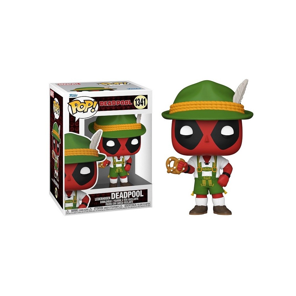FUNKO FUNKO POP! LEDERHOSEN DEADPOOL BOBBLE HEAD FIGURE