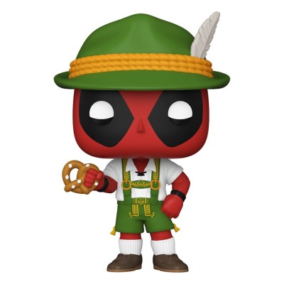 FUNKO FUNKO POP! LEDERHOSEN DEADPOOL BOBBLE HEAD FIGURE