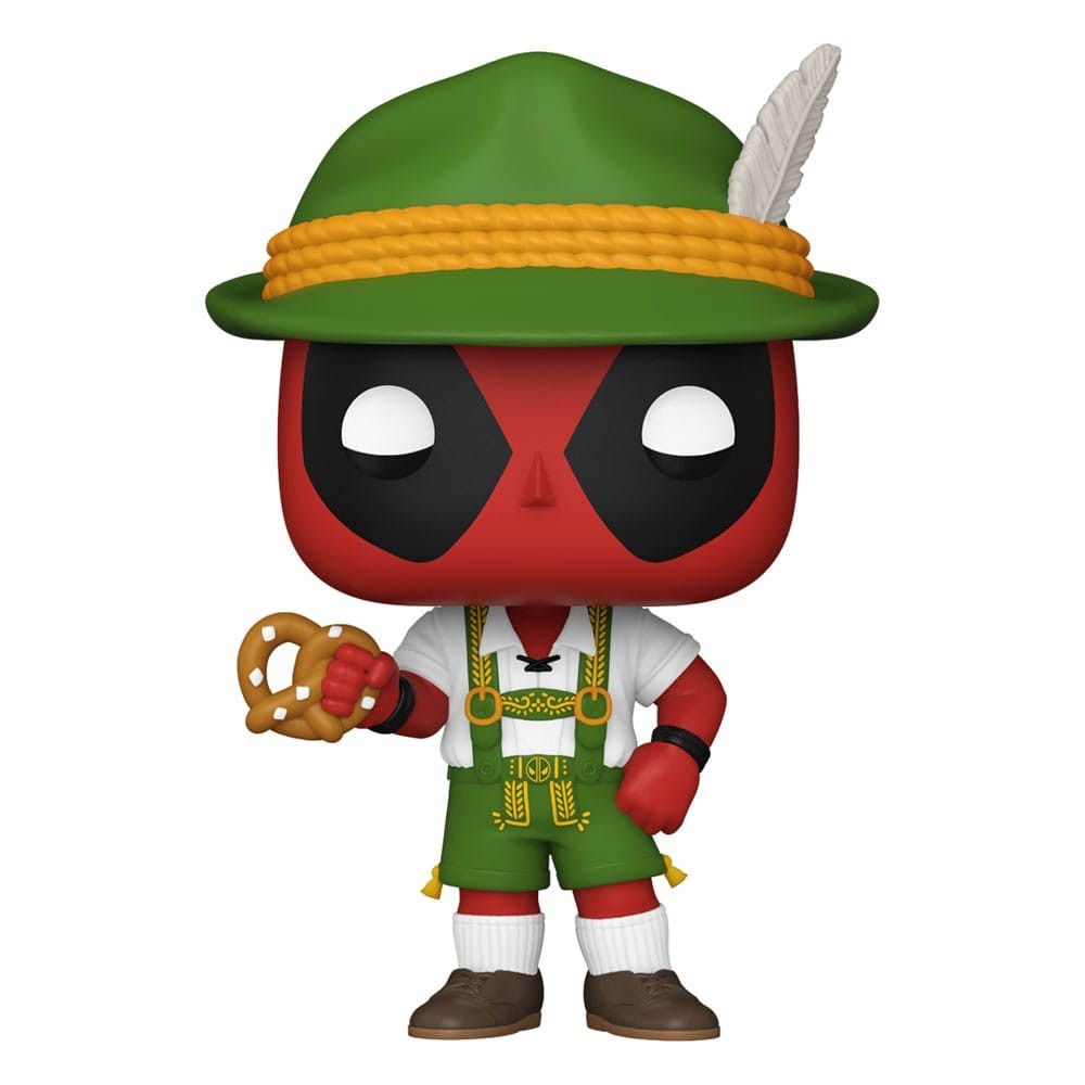 FUNKO FUNKO POP! LEDERHOSEN DEADPOOL BOBBLE HEAD FIGURE