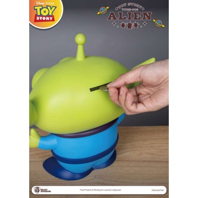 TOY STORY ALIEN PIGGY BANK REX STATUA FIGURE SALVADANAIO BEAST KINGDOM