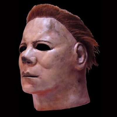 HALLOWEEN 2 MICHAEL MYERS ADULT DELUXE LATEX MASCHERA MASK TRICK OR TREAT STUDIOS