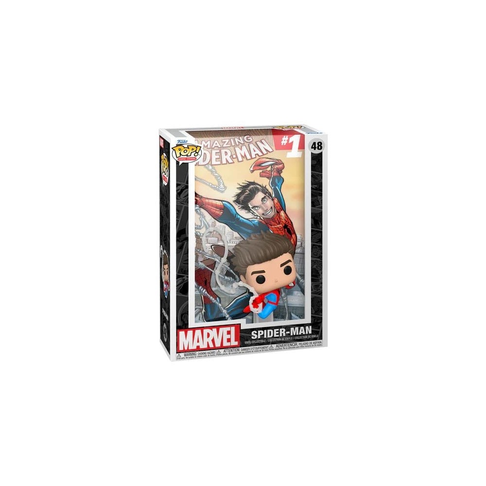 FUNKO FUNKO POP! COMIC COVERS MARVEL THE AMAZING SPIDER-MAN 1 BOBBLE HEAD FIGURE