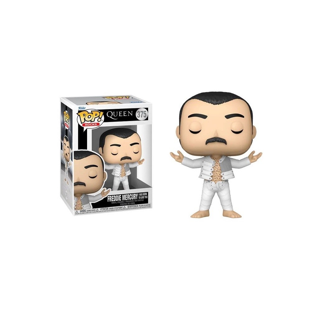 FUNKO POP! QUEEN FREDDIE MERCURY I WAS BORN TO LOVE YOU BOBBLE HEAD FIGURE FUNKO