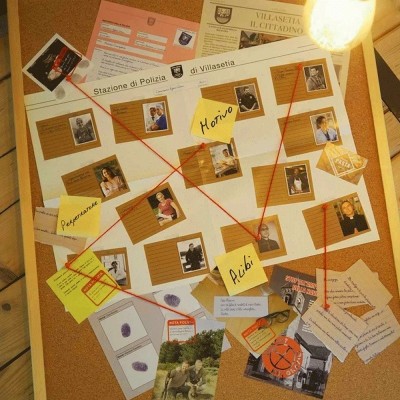 MS EDIZIONI HIDDEN GAMES IL CASO DI VILLASETIA - ITALIAN BOARDGAME