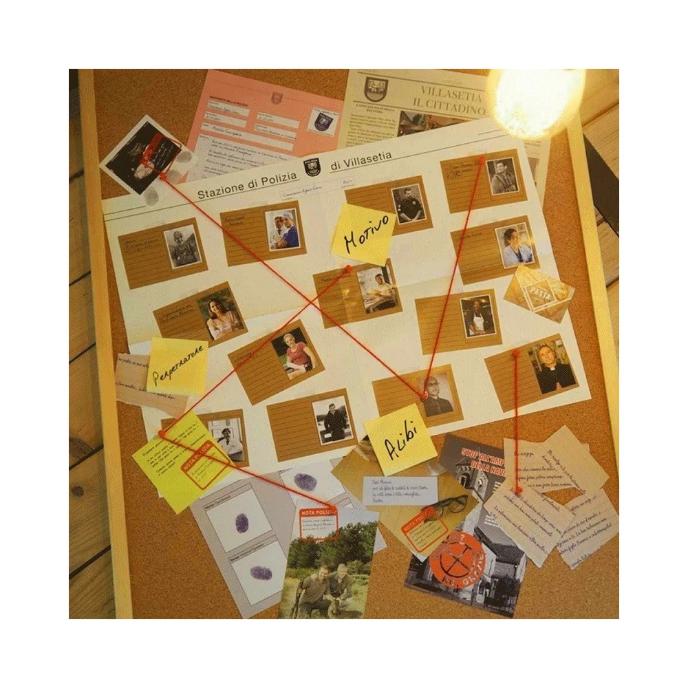 MS EDIZIONI HIDDEN GAMES IL CASO DI VILLASETIA - ITALIAN BOARDGAME