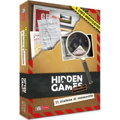 HIDDEN GAMES IL DIADEMA DI MEZZANOTTE - GIOCO DA TAVOLO ITALIANO MS EDIZIONI