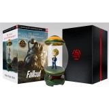 CENEGA FALLOUT NUKE VAULT BOY DELUXE GLASS ORNAMENT FIGURE