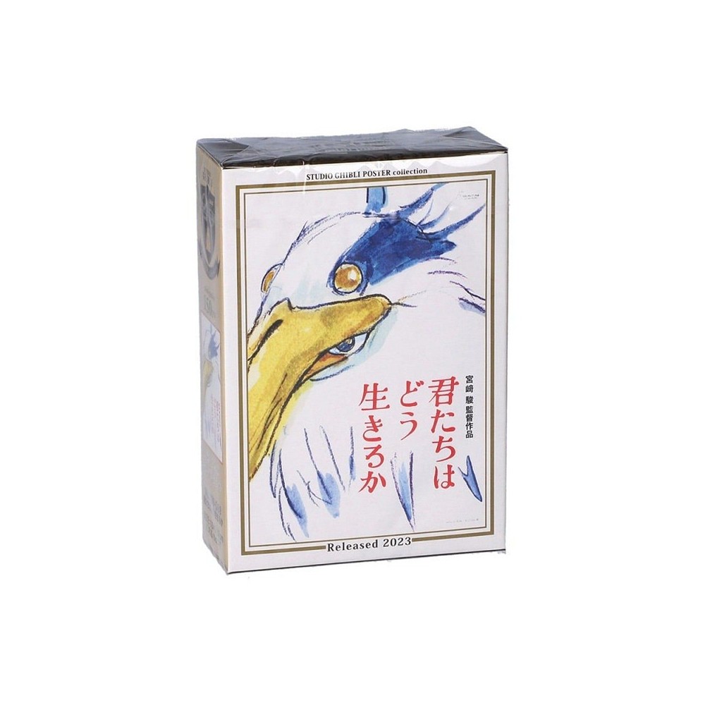 THE BOY AND THE HERON MOVIE POSTER 150 PEZZI PUZZLE 15X10CM STUDIO GHIBLI
