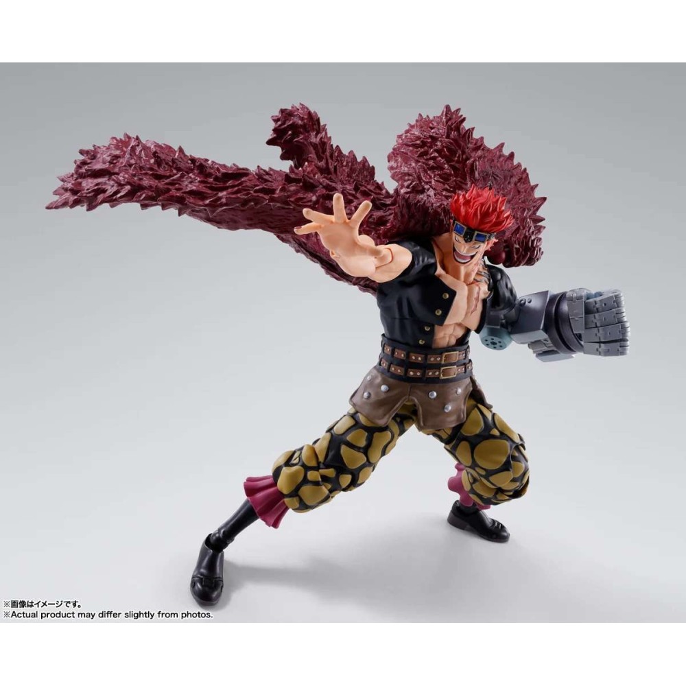 BANDAI ONE PIECE EUSTASS KID RAID ON ONIGASHIMA S.H. FIGUARTS ACTION FIGURE