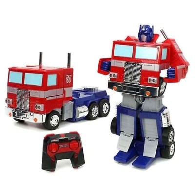 TRANSFORMERS G1 OPTIMUS PRIME TRANSFORMING VEHICLE RC ACTION FIGURE SIMBA TOYS