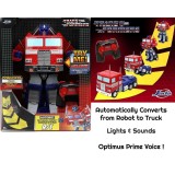 TRANSFORMERS G1 OPTIMUS PRIME TRANSFORMING VEHICLE RC ACTION FIGURE SIMBA TOYS