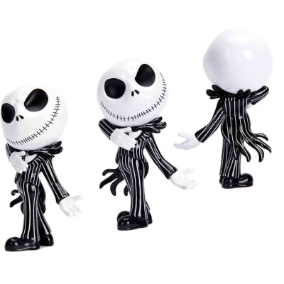 JADA TOYS NIGHTMARE BEFORE CHRISTMAS JACK SKELLINGTON GLOWING METAL FIGURE