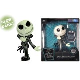 JADA TOYS NIGHTMARE BEFORE CHRISTMAS JACK SKELLINGTON GLOWING METAL FIGURE