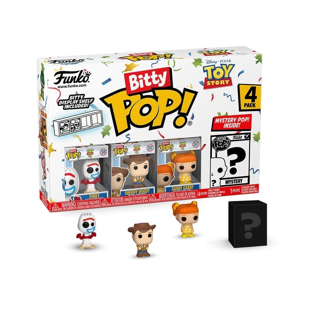 FUNKO BITTY POP! TOY STORY 4 PACK FORKY VINYL MINI FIGURE FUNKO