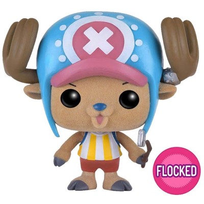 FUNKO FUNKO POP! ONE PIECE TONYTONY CHOPPER FLOCKED BOBBLE HEAD KNOCKER FIGURE