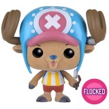 FUNKO FUNKO POP! ONE PIECE TONYTONY CHOPPER FLOCKED BOBBLE HEAD KNOCKER FIGURE