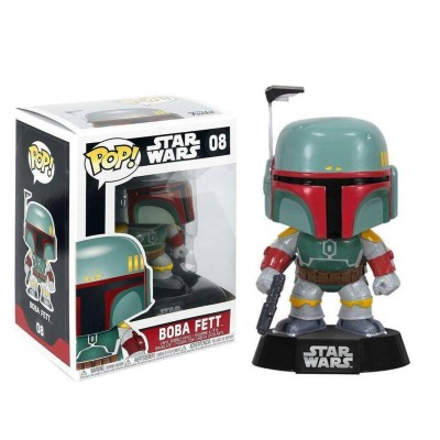 FUNKO FUNKO POP STAR WARS - BOBA FETT BOBBLE HEAD KNOCKER FIGURE