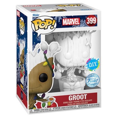 FUNKO FUNKO POP! MARVEL GROOT DIY SPECIAL BOBBLE HEAD FIGURE